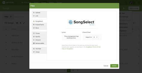 planning center songselect.